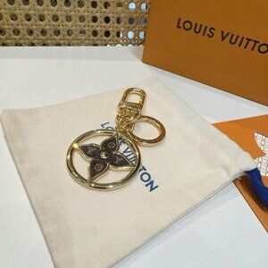Louis Vuitton Gold Keychain